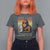 Funny Bigfoot Dad T Shirt For Women Just A Dad Who Always Came Back With The Milk Retro Father's Day - Wonder Print Shop