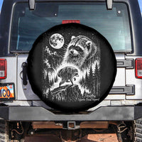Jimothy Three Raccoon Moon Parody Wildlife Graphic Spare Tire Cover Vintage Seattle Feral Legend Trash Panda Meme