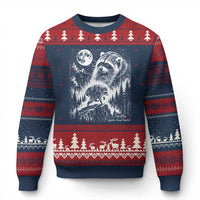 Jimothy Three Raccoon Moon Parody Wildlife Graphic Ugly Christmas Sweater Vintage Seattle Feral Legend Trash Panda Meme