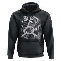 Jimothy Three Raccoon Moon Parody Wildlife Graphic Hoodie Vintage Seattle Feral Legend Trash Panda Meme