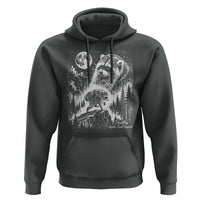 Jimothy Three Raccoon Moon Parody Wildlife Graphic Hoodie Vintage Seattle Feral Legend Trash Panda Meme