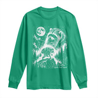Jimothy Three Raccoon Moon Parody Wildlife Graphic Long Sleeve Shirt Vintage Seattle Feral Legend Trash Panda Meme