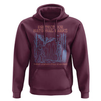 Protect Our National Parks Funny Cryptid Society Vintage Graphic Hoodie Bigfoot Mothman Wendigo Where Legends Still Roam Free
