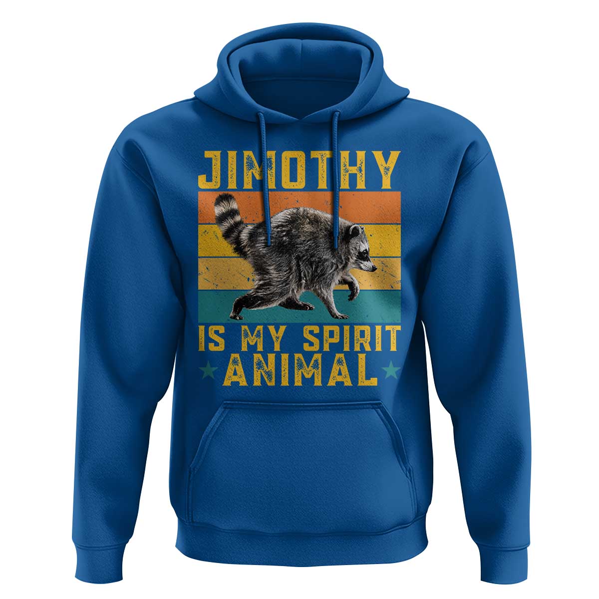 Jimothy Is My Spirit Animal Seattle Raccoon Lover Hoodie Retro Sunset Viral Ballard Trash Panda Graphic