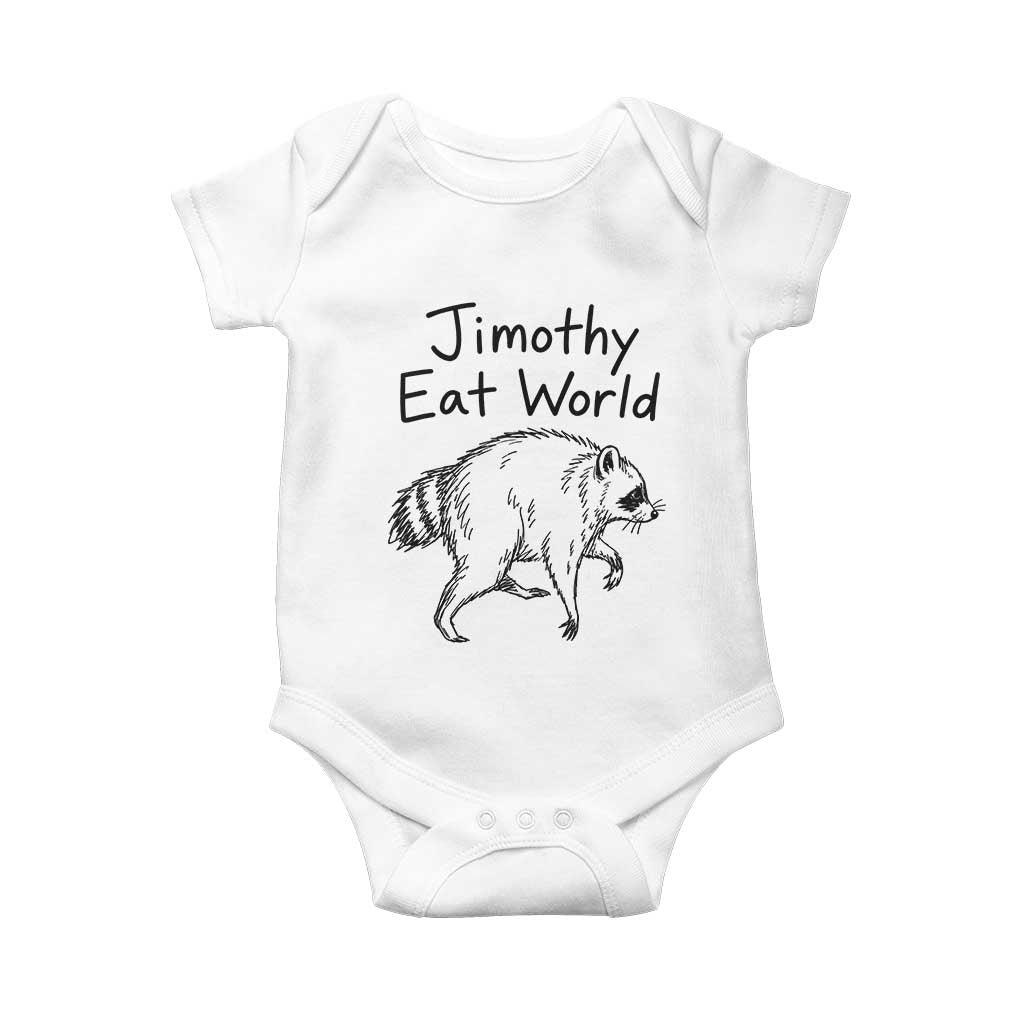 Jimothy Eat World Funny Music Parody Baby Onesie Viral Seattle Raccoon Trash Panda Meme