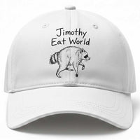 Jimothy Eat World Funny Music Parody Baseball Cap Viral Seattle Raccoon Trash Panda Meme