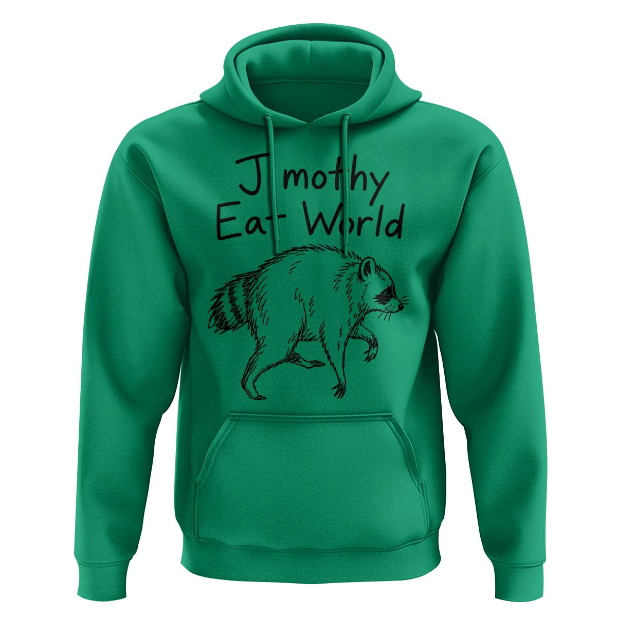 Jimothy Eat World Funny Music Parody Hoodie Viral Seattle Raccoon Trash Panda Meme