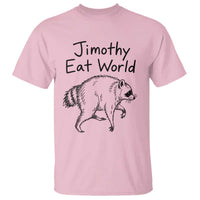 Jimothy Eat World Funny Music Parody T Shirt Viral Seattle Raccoon Trash Panda Meme