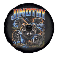 Jimothy the Raccoon Vintage 90s Bootleg Lightning Graphic Spare Tire Cover Viral Seattle Trash Panda