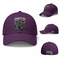 Jimothy the Raccoon Vintage 90s Bootleg Lightning Graphic Baseball Cap Viral Seattle Trash Panda