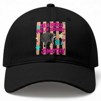 In A World Full Of Ordinary Be A Jimothy Preppy Style Baseball Cap Cute Y2K Pop Seattle Raccoon Legend Graphic