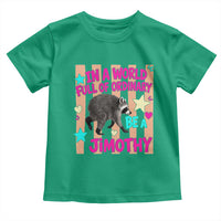 In A World Full Of Ordinary Be A Jimothy Preppy Style Toddler T Shirt Cute Y2K Pop Seattle Raccoon Legend Graphic