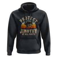 Protect Jimothy At All Costs Seattle Raccoon Hoodie Vintage Sunset Feral Trash Panda Legend Supporter