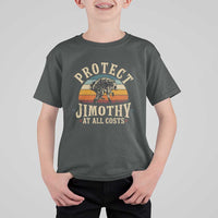 Protect Jimothy At All Costs Seattle Raccoon T Shirt For Kid Vintage Sunset Feral Trash Panda Legend Supporter