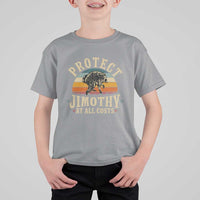 Protect Jimothy At All Costs Seattle Raccoon T Shirt For Kid Vintage Sunset Feral Trash Panda Legend Supporter