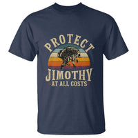 Protect Jimothy At All Costs Seattle Raccoon T Shirt Vintage Sunset Feral Trash Panda Legend Supporter