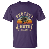 Protect Jimothy At All Costs Seattle Raccoon T Shirt Vintage Sunset Feral Trash Panda Legend Supporter