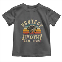 Protect Jimothy At All Costs Seattle Raccoon Toddler T Shirt Vintage Sunset Feral Trash Panda Legend Supporter