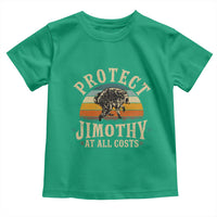 Protect Jimothy At All Costs Seattle Raccoon Toddler T Shirt Vintage Sunset Feral Trash Panda Legend Supporter