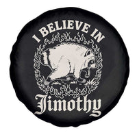 I Believe In Jimothy the Seattle Raccoon Spare Tire Cover Flaming Circle Vintage Feral Legend Trash Panda Supporter