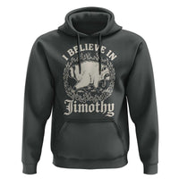 I Believe In Jimothy the Seattle Raccoon Hoodie Flaming Circle Vintage Feral Legend Trash Panda Supporter