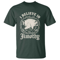 I Believe In Jimothy the Seattle Raccoon T Shirt Flaming Circle Vintage Feral Legend Trash Panda Supporter