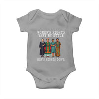 Womens Rights Vary By Style Feminists Historic Female Empowerment Baby Onesie Powerful Feminism Civil Rights Movement