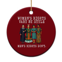 Womens Rights Vary By Style Feminists Historic Female Empowerment Ceramic Ornament Powerful Feminism Civil Rights Movement