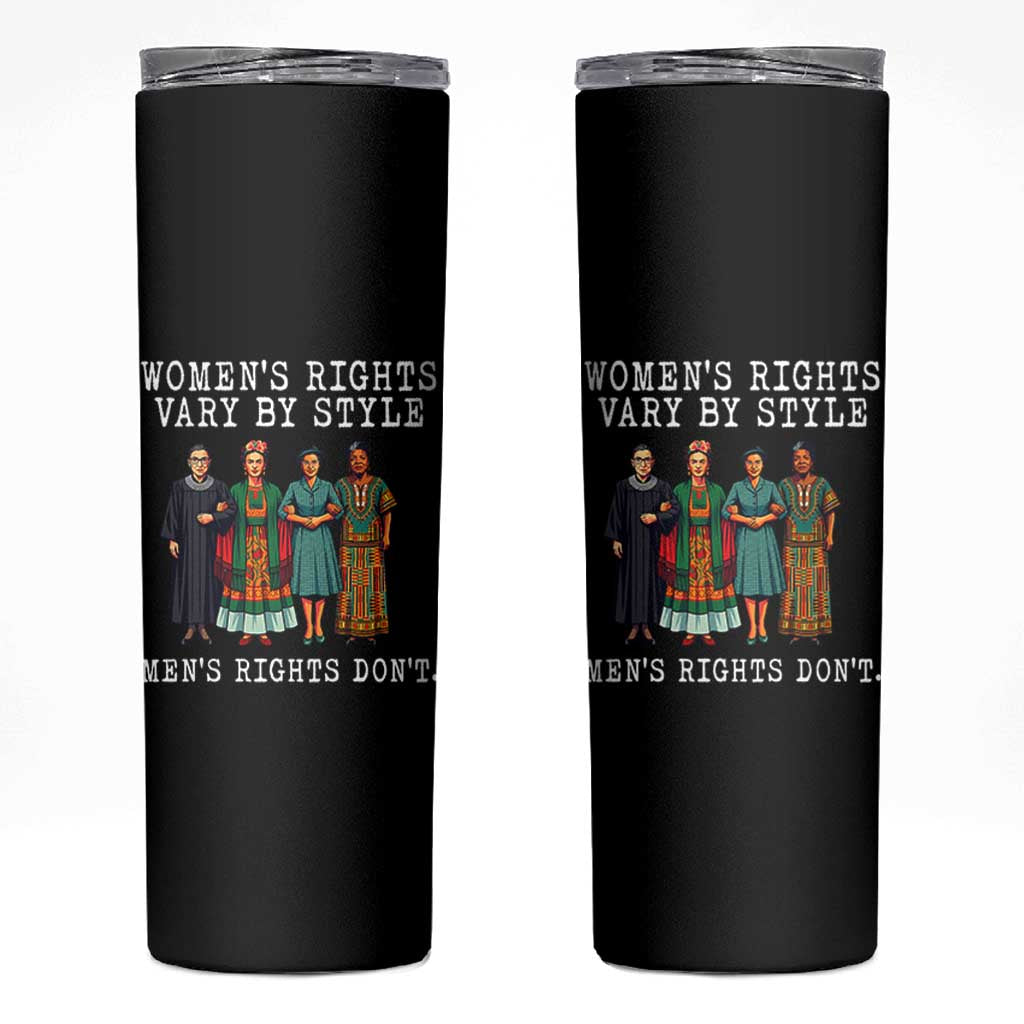 Womens Rights Vary By Style Feminists Historic Female Empowerment Skinny Tumbler Powerful Feminism Civil Rights Movement
