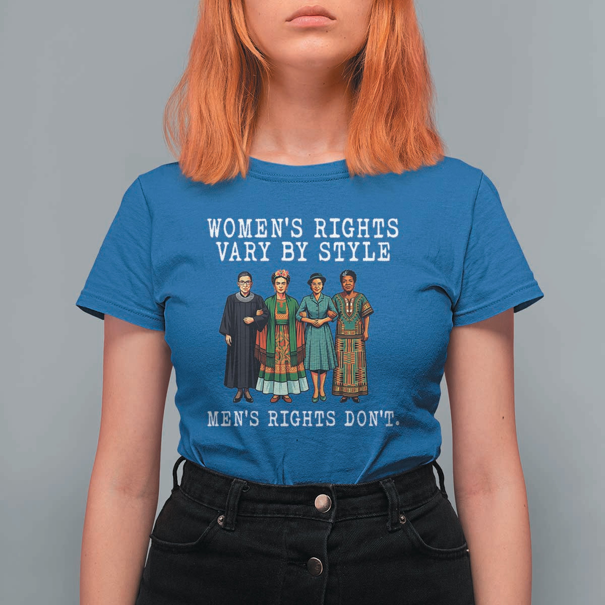 Womens Rights Vary By Style Feminists Historic Female Empowerment T Shirt For Women Powerful Feminism Civil Rights Movement