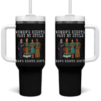 Womens Rights Vary By Style Feminists Historic Female Empowerment Tumbler With Handle Powerful Feminism Civil Rights Movement