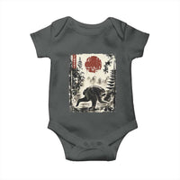 Jimothy the Raccoon Japanese Ukiyo-e Style Vintage Graphic Baby Onesie Viral Seattle Trash Panda Feral Legend Supporter