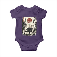 Jimothy the Raccoon Japanese Ukiyo-e Style Vintage Graphic Baby Onesie Viral Seattle Trash Panda Feral Legend Supporter