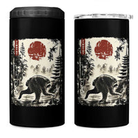 Jimothy the Raccoon Japanese Ukiyo-e Style Vintage Graphic 4 in 1 Can Cooler Tumbler Viral Seattle Trash Panda Feral Legend Supporter