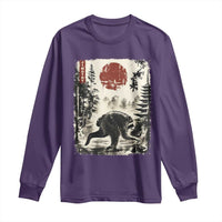 Jimothy the Raccoon Japanese Ukiyo-e Style Vintage Graphic Long Sleeve Shirt Viral Seattle Trash Panda Feral Legend Supporter