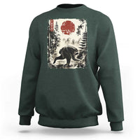 Jimothy the Raccoon Japanese Ukiyo-e Style Vintage Graphic Sweatshirt Viral Seattle Trash Panda Feral Legend Supporter