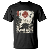 Jimothy the Raccoon Japanese Ukiyo-e Style Vintage Graphic T Shirt Viral Seattle Trash Panda Feral Legend Supporter