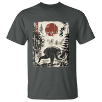 Jimothy the Raccoon Japanese Ukiyo-e Style Vintage Graphic T Shirt Viral Seattle Trash Panda Feral Legend Supporter