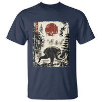 Jimothy the Raccoon Japanese Ukiyo-e Style Vintage Graphic T Shirt Viral Seattle Trash Panda Feral Legend Supporter