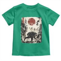 Jimothy the Raccoon Japanese Ukiyo-e Style Vintage Graphic Toddler T Shirt Viral Seattle Trash Panda Feral Legend Supporter