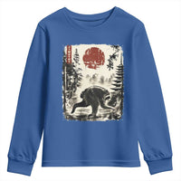 Jimothy the Raccoon Japanese Ukiyo-e Style Vintage Graphic Youth Sweatshirt Viral Seattle Trash Panda Feral Legend Supporter
