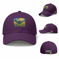 Jimothy Viral Seattle Raccoon Starry Night Style Graphic Baseball Cap Trash Panda Feral Legend Supporter