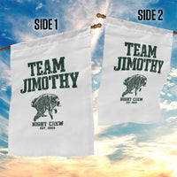 Team Jimothy Night Crew Est 2026 Viral Seattle Raccoon Garden Flag Feral Legend Trash Panda Vintage Athletic Style Graphic