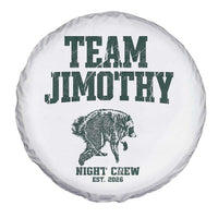 Team Jimothy Night Crew Est 2026 Viral Seattle Raccoon Spare Tire Cover Feral Legend Trash Panda Vintage Athletic Style Graphic