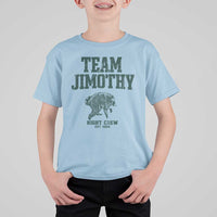 Team Jimothy Night Crew Est 2026 Viral Seattle Raccoon T Shirt For Kid Feral Legend Trash Panda Vintage Athletic Style Graphic