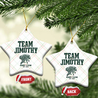 Team Jimothy Night Crew Est 2026 Viral Seattle Raccoon Ceramic Ornament Feral Legend Trash Panda Vintage Athletic Style Graphic