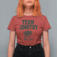 Team Jimothy Night Crew Est 2026 Viral Seattle Raccoon T Shirt For Women Feral Legend Trash Panda Vintage Athletic Style Graphic