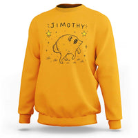 Cute Doodle Starry Jimothy the Raccoon Graphic Sweatshirt Viral Seattle Trash Panda