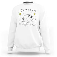 Cute Doodle Starry Jimothy the Raccoon Graphic Sweatshirt Viral Seattle Trash Panda