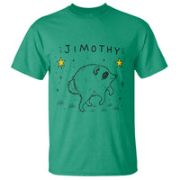 Cute Doodle Starry Jimothy the Raccoon Graphic T Shirt Viral Seattle Trash Panda
